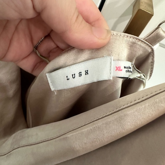 Lulu’s Lush Champagne Jumpsuit - Picture 5 of 6